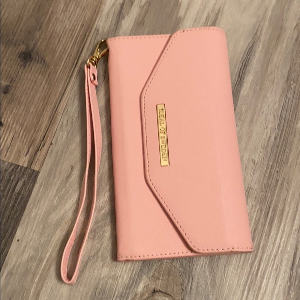 Magnetic phone and credit card holder